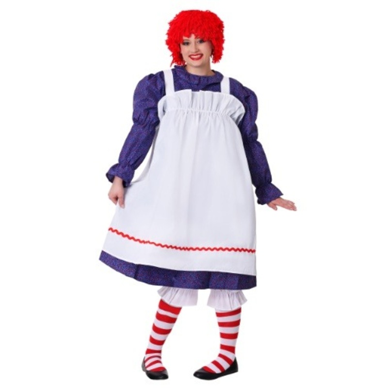 Plus Size Classic Rag Doll Costume 1X