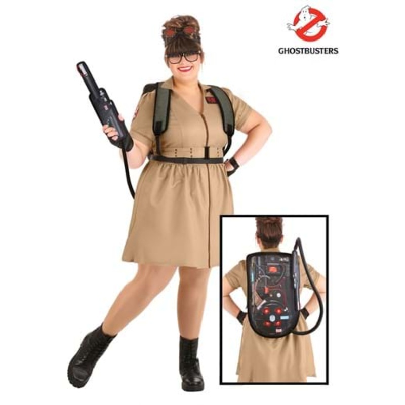 Plus Size Ghostbusters Costume Dress for Women 1X